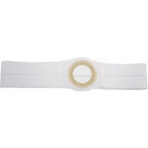 5" White, Regular Elastic, Nu-Form Belt, Prolapse Flap, Medium, 4" Center Opening