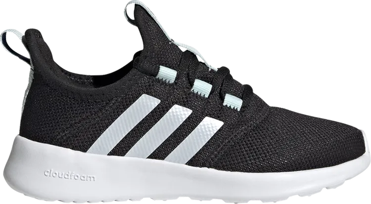 Adidas Cloudfoam Pure 2.0 J 'Black Almost Blue' Sneakers, black