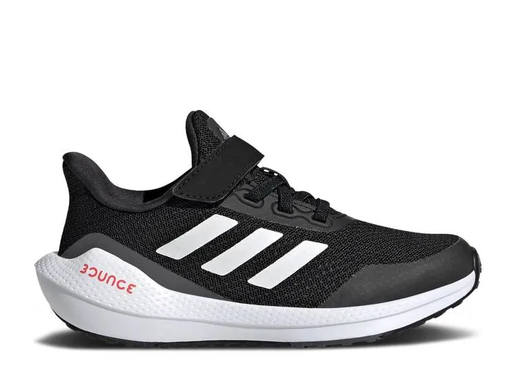 Adidas EQ21 RUN BOUNCE J 'BLACK WHITE' sneakers, black