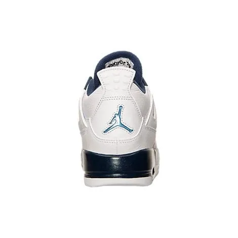 Air Jordan 4 Retro LS PS 'Columbia' Sneakers, White