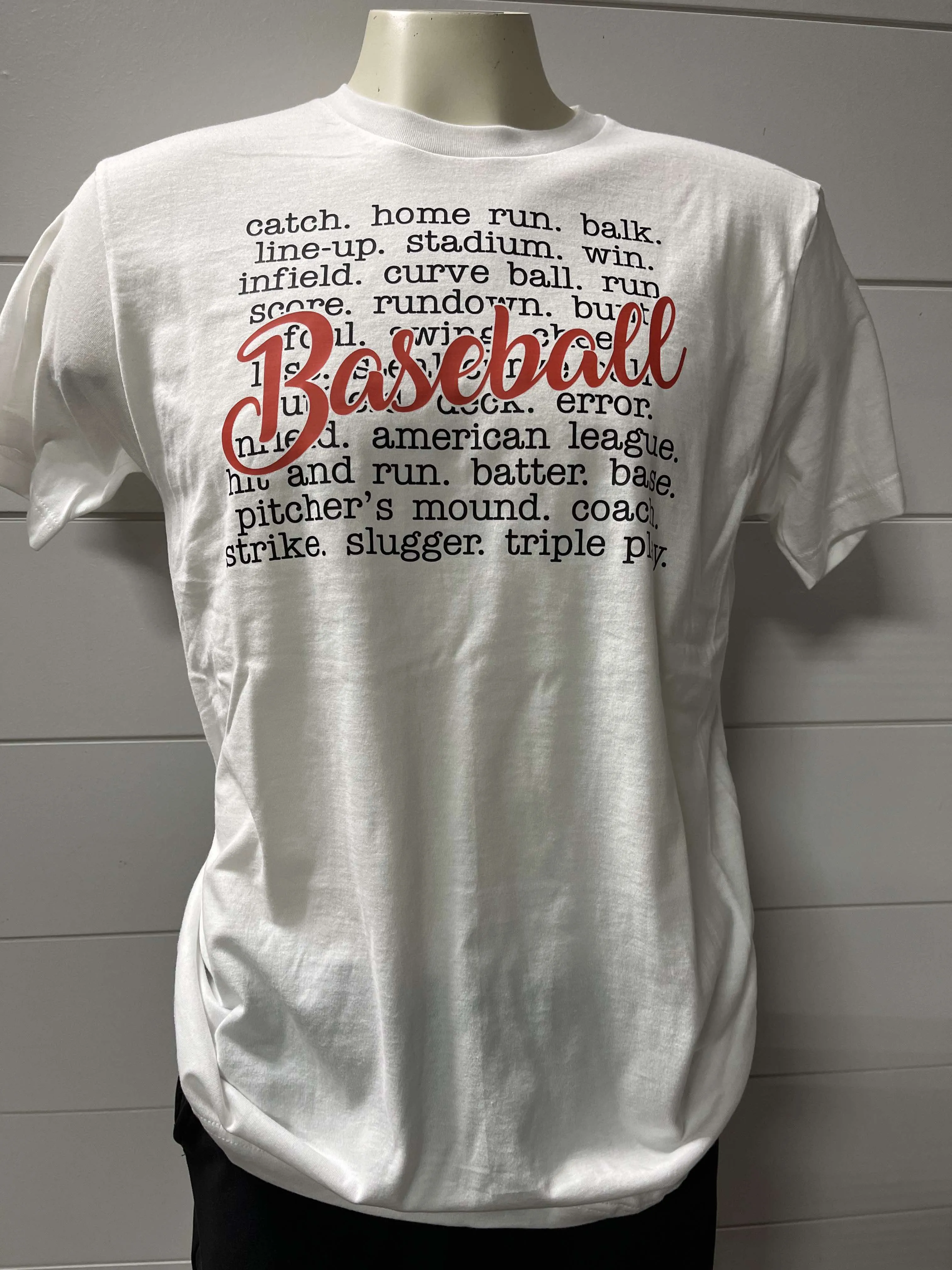 All Things Baseball Graphic T-shirt