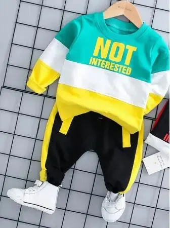 Baby Boys And Girls Clothing Set Tricken Fleece Children Hooded Outerwear Tops Pants 3PCS Outfits Kids Toddler Warm Costume Suit