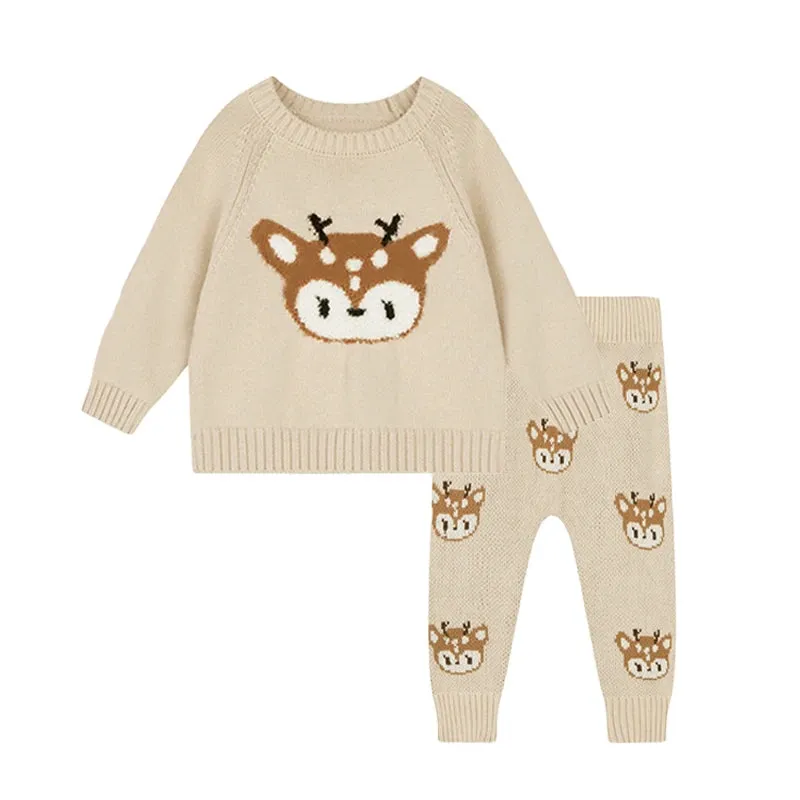 Baby Boys and Girls Fall Sweater Suits