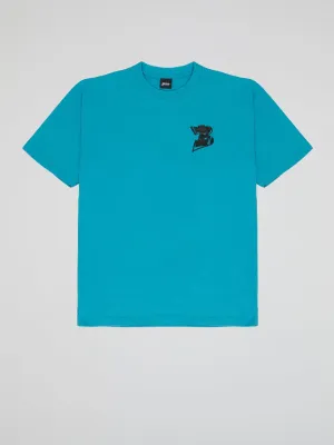 Bhype Society - Bhype Logo Essentials Turquoise Blue T-shirt