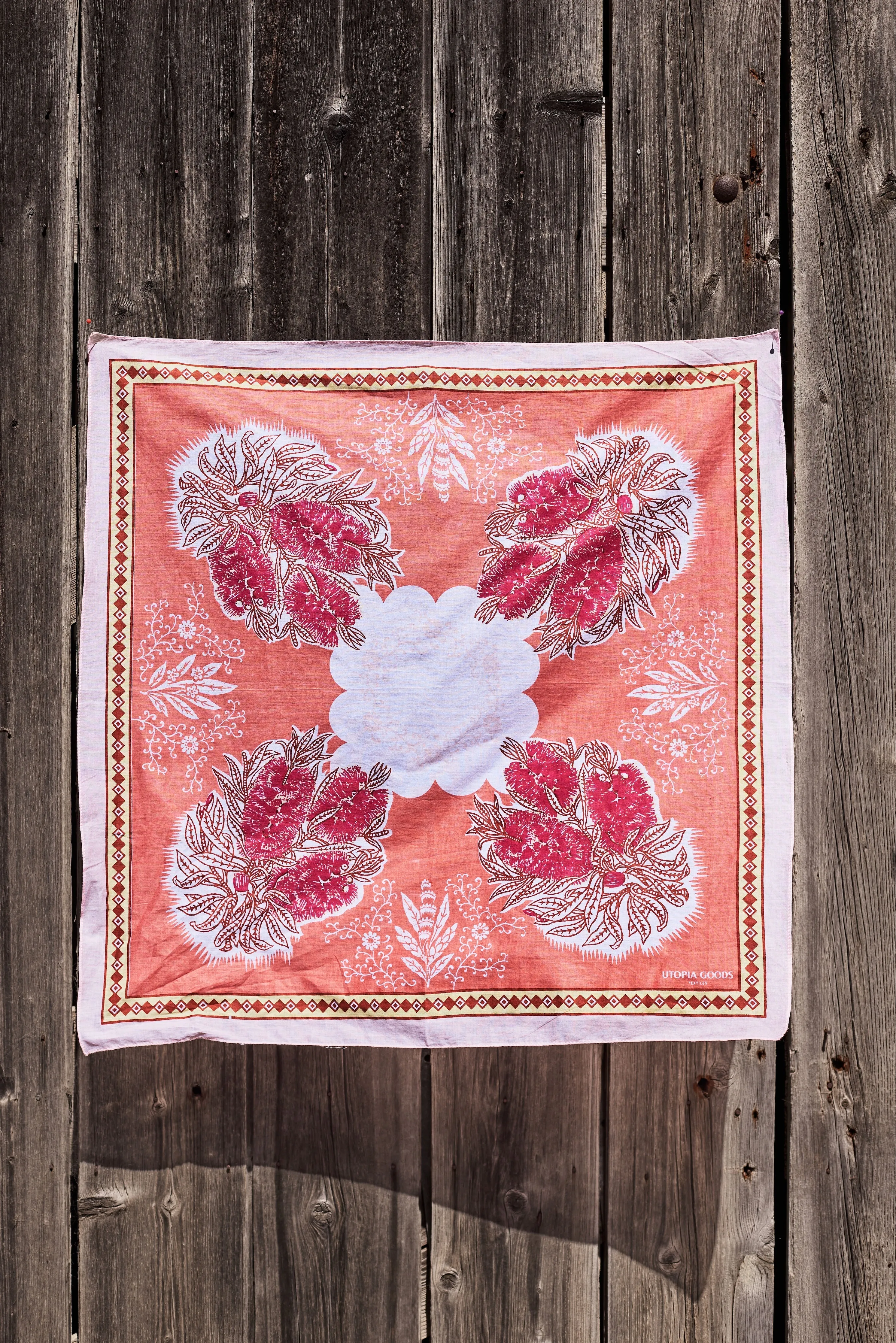 Bottlebrush Rose Bandana