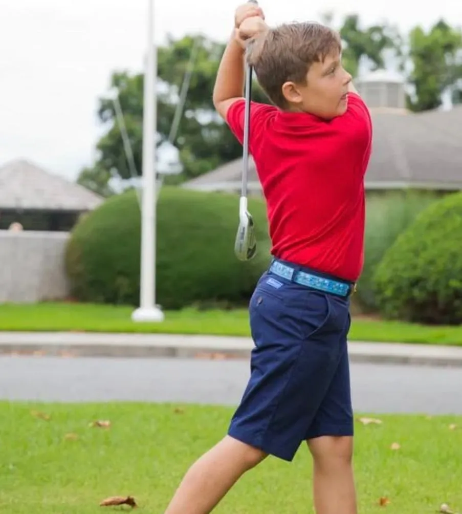 Boy Short, Navy Twill