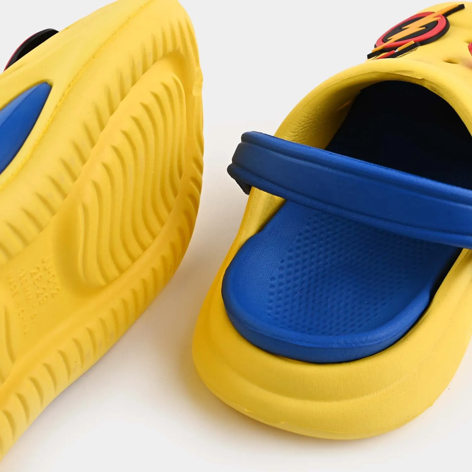 Boys Clogs B012-17-Yellow