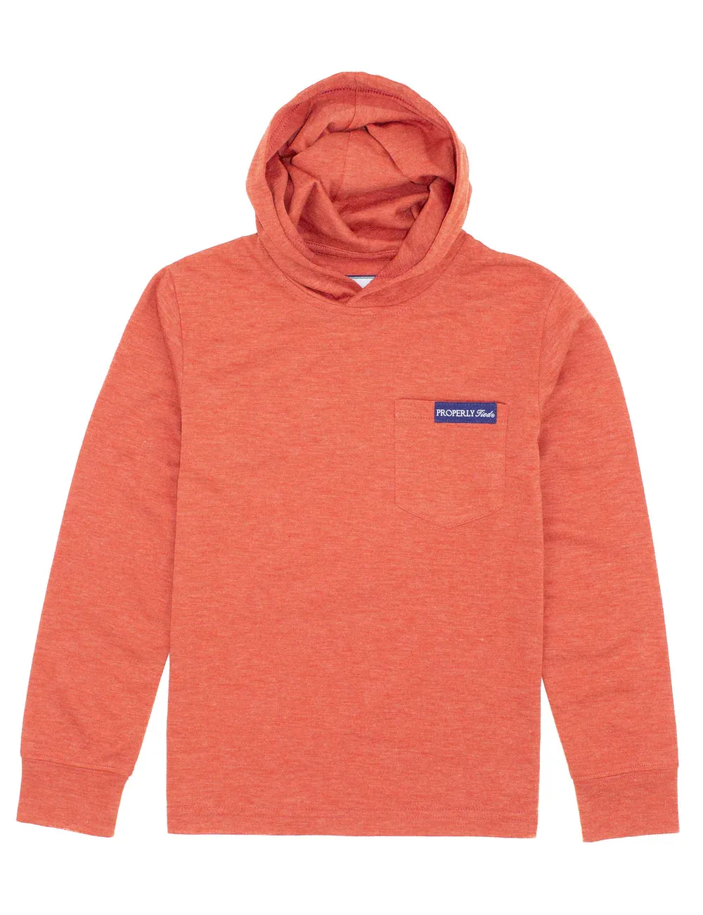 Boys Portland Hoodie Rust