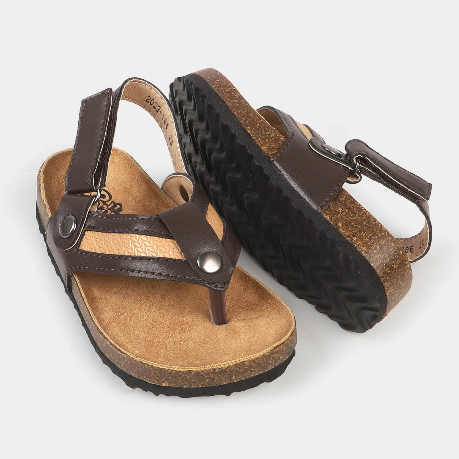 Boys Sandal 2022-186 - Coffee