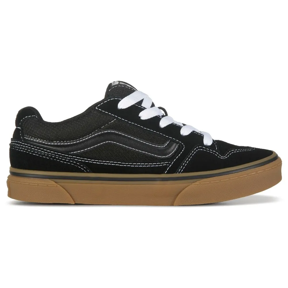 Caldrone Big Kid Vans Children's Skateboarding Shoe, Black