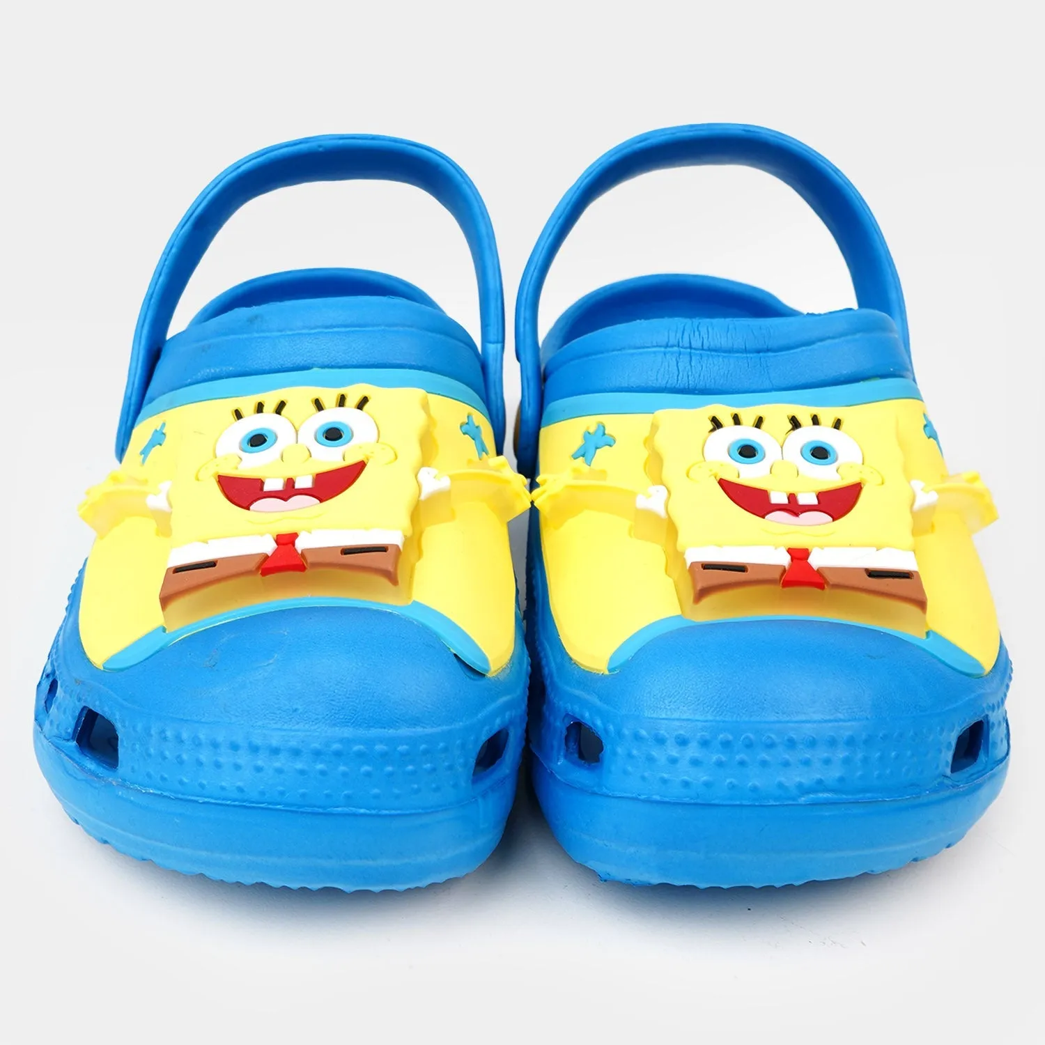 Character Boys Lightning Clogs Non-Slip Slipper - R. Blue