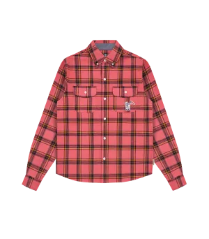 CHECK SHIRT - PINK