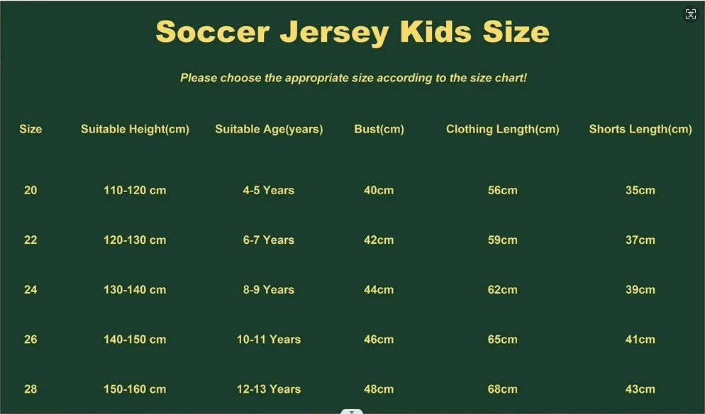 Children's clothing suit boy girl Fans Football Jerseys two-piece Basketball uniform kit training Shirts and shorts