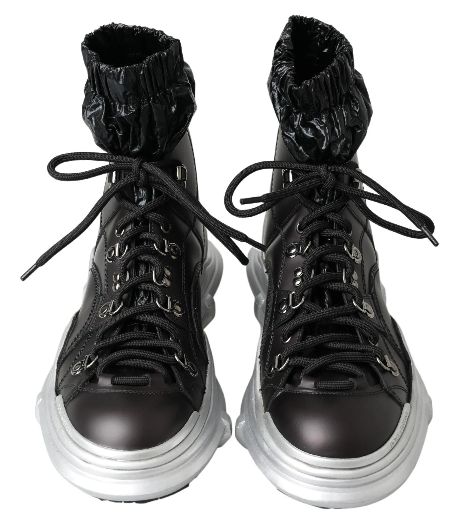 Dolce & Gabbana Black High Top Boots