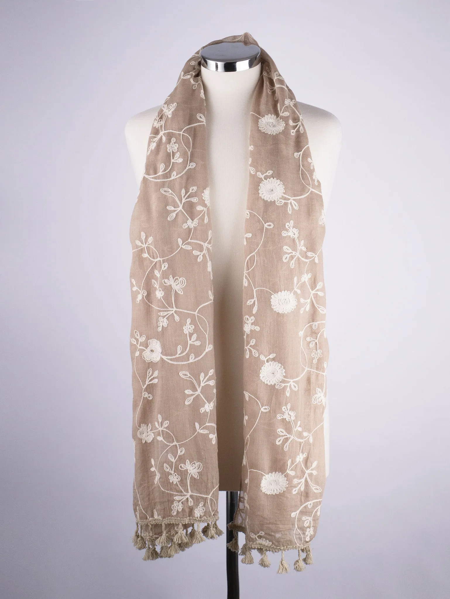 Embroidered Scarf