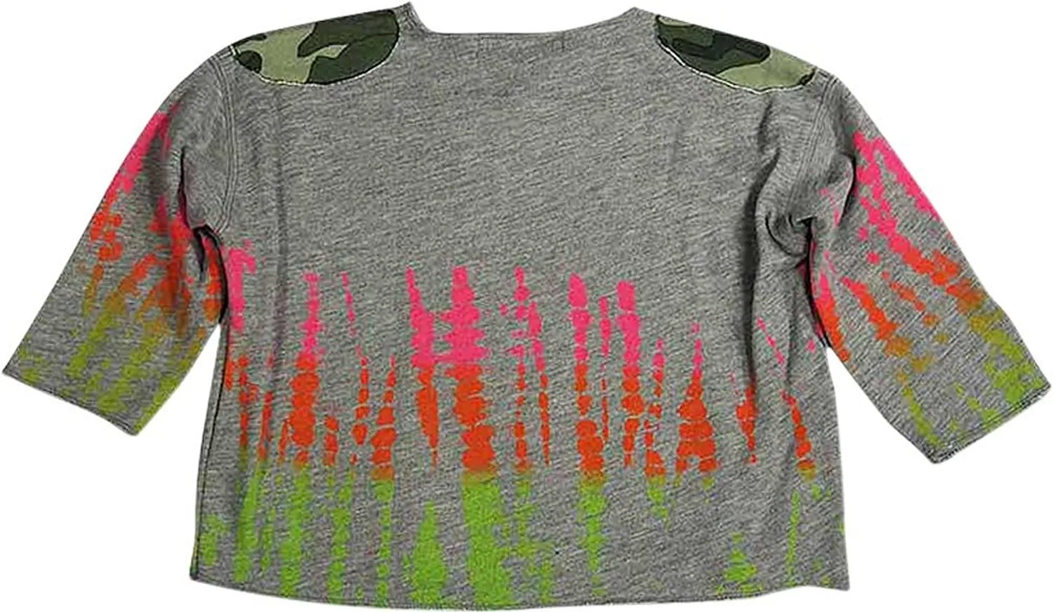 Flowers by Zoe - Big Girls 3/4 Sleeve Sweatshirt