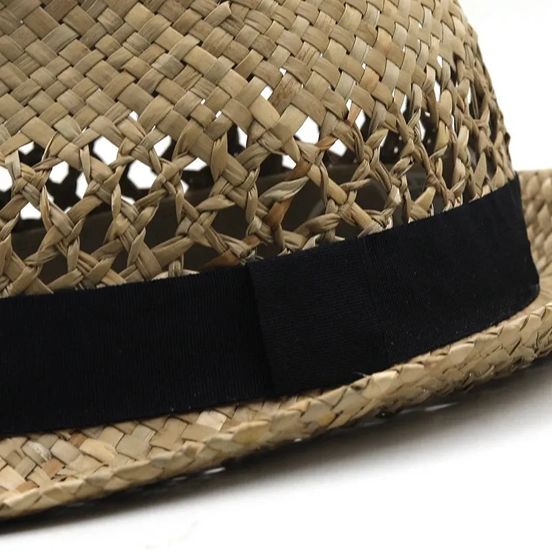 Hollow Out Straw Fedora Hats