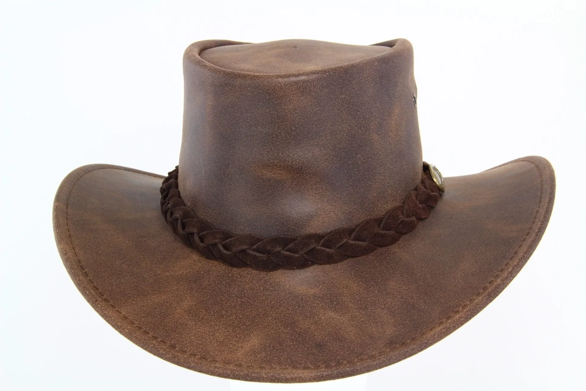 Jacaru Hats Explorer - Stonewash Brown