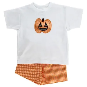 Jack o Lantern Short Set