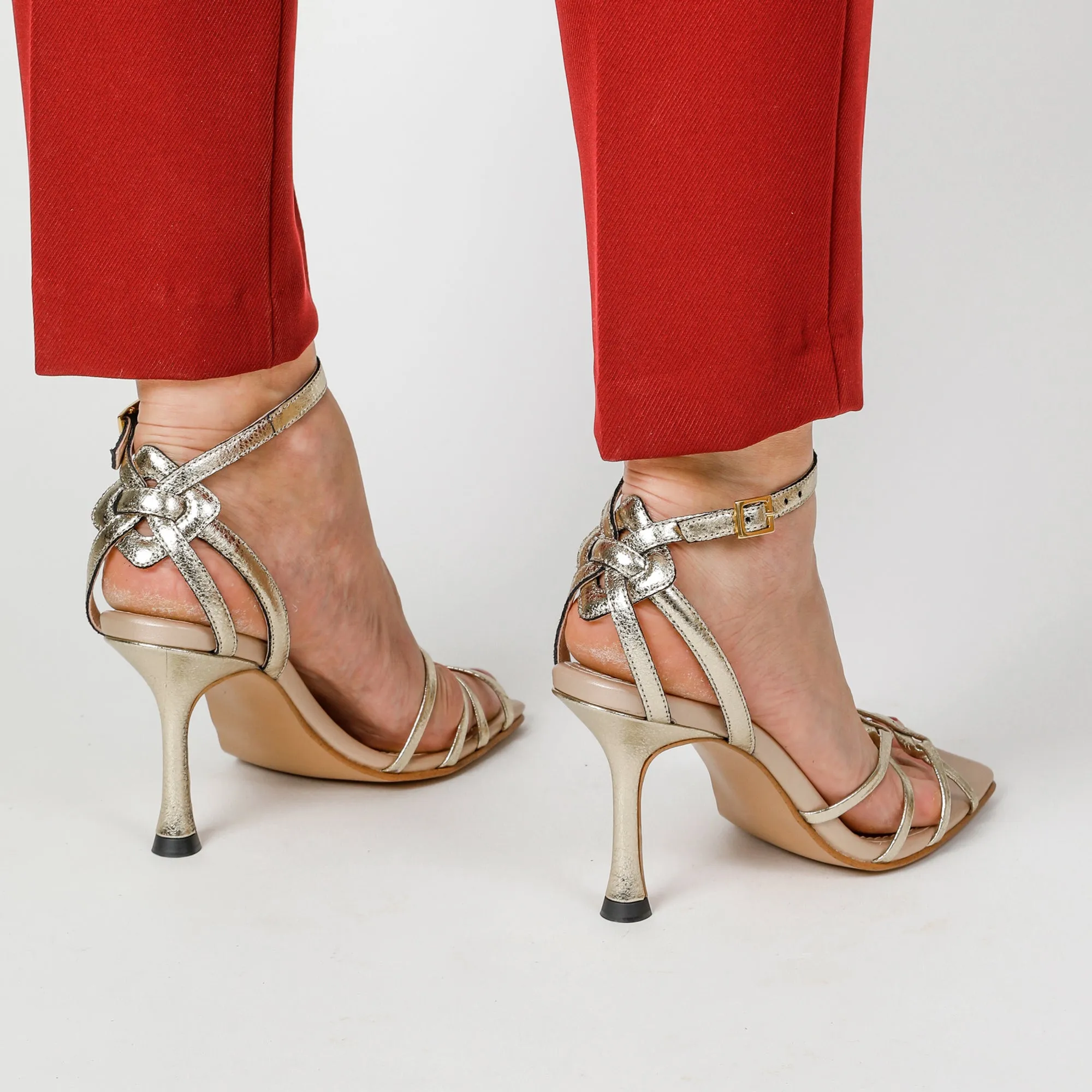 KARASSA high heel sandal - Goldfinch