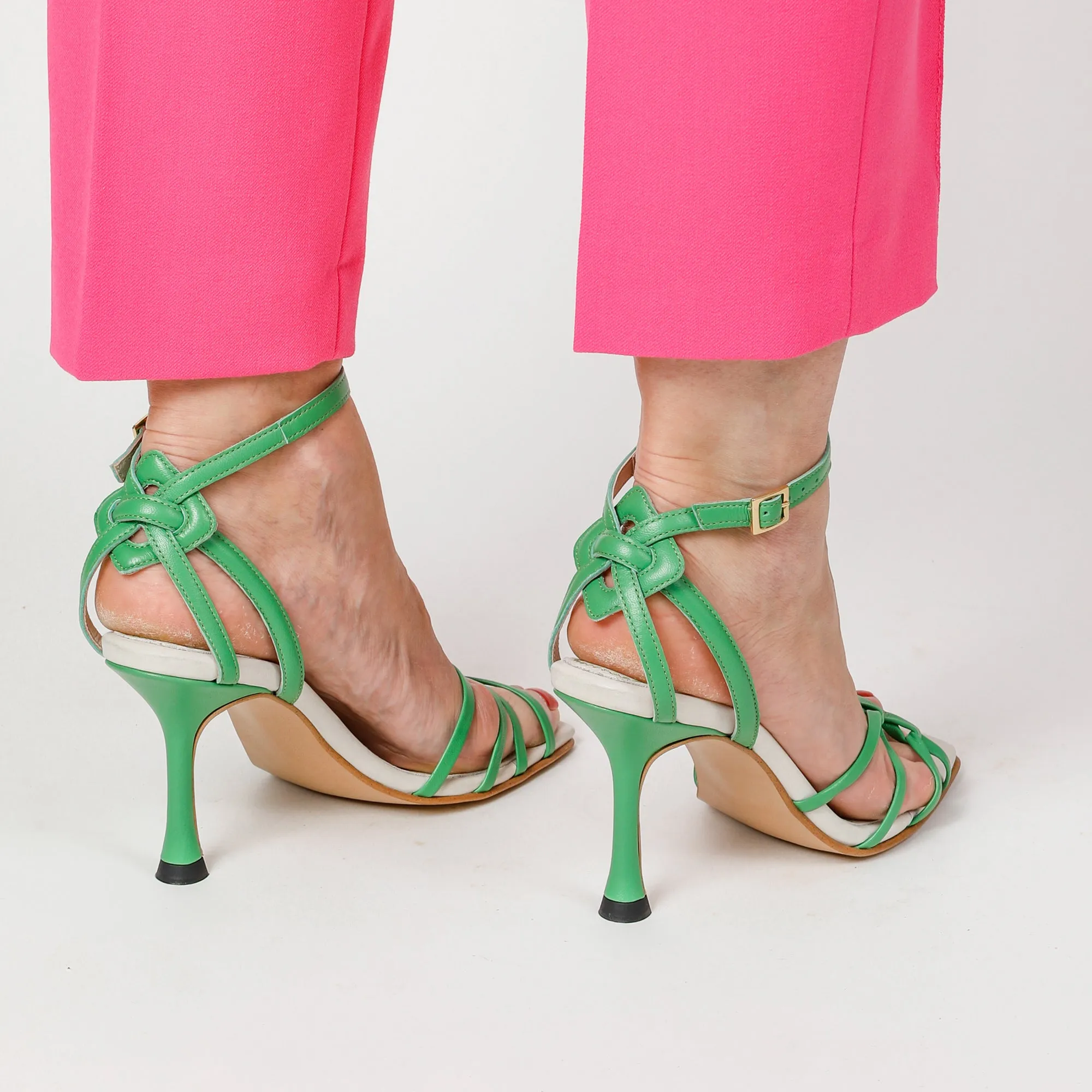 KARASSA high heel sandal - Grasshopper