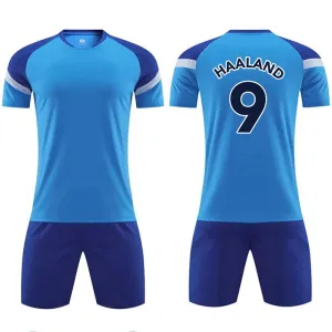 Kids Football Jerseys Boys girl Soccer Sets Short Kids Sleeve Football Uniforms Children Soccer Tracksuit Team sports shirt