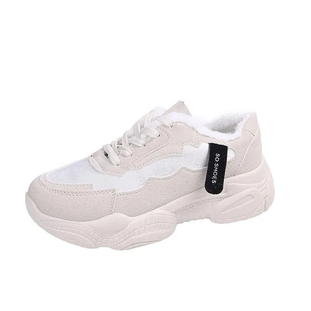 LZJ 2019 New Women Shoes Spring New Women's Shoes Ulzzang Platform Sports Shoes Female Wisdom Shoes Women Snekaers