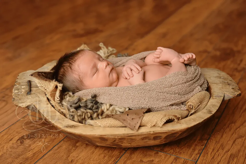 Natural Tan Stretch Knit Baby Wrap