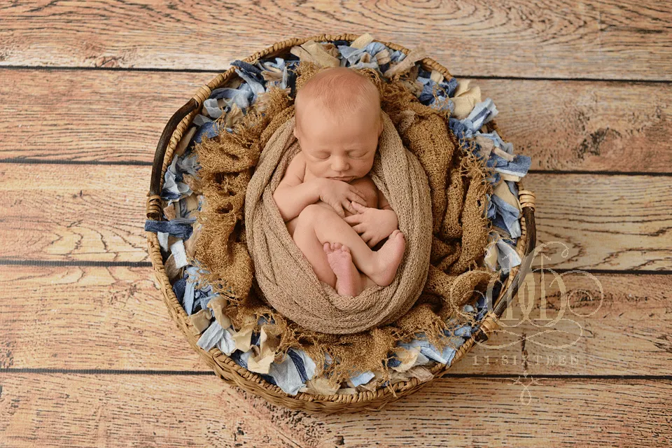 Natural Tan Stretch Knit Baby Wrap