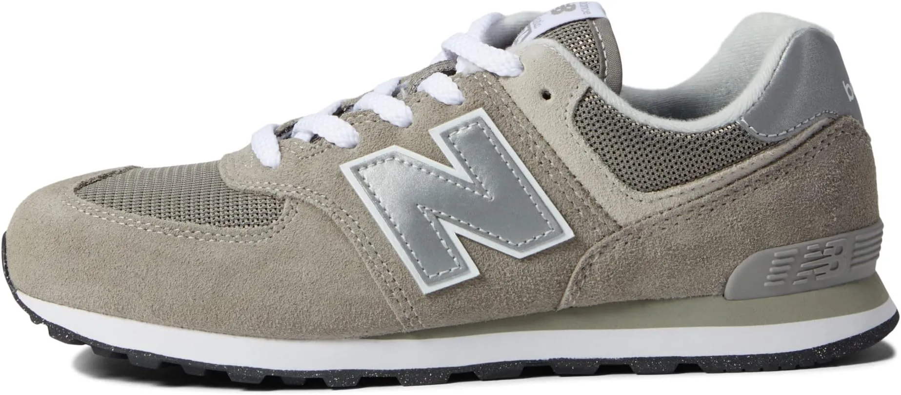 New Balance 574 Core Sneakers, Grey/White