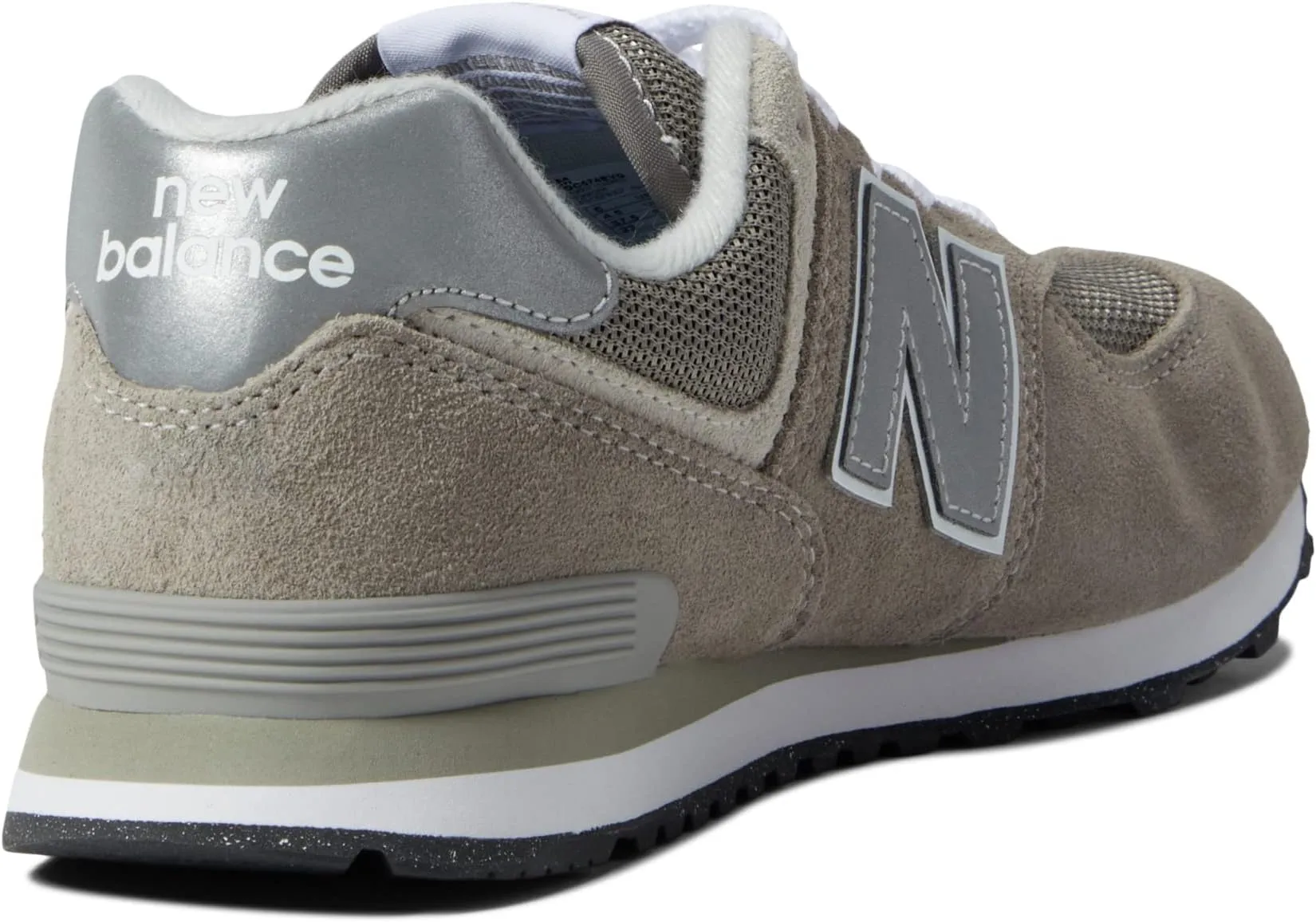 New Balance 574 Core Sneakers, Grey/White