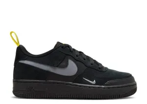 Nike AIR FORCE 1 LOW GS 'CUT OUT SWOOSH - GRAY', gray