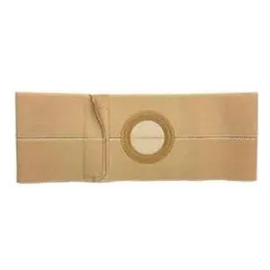 Nu-Form 5" Beige Support Belt 2-1/2" Center Opening Waist 32"-35" Regular Elastic, Medium