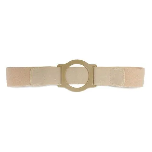 Nu-Hope Nu-Comfort™ Support Belt, 2-7/8" x 3-3/8" Ring Plate, 2" Wide, XL (41" to 47" Waist), Beige