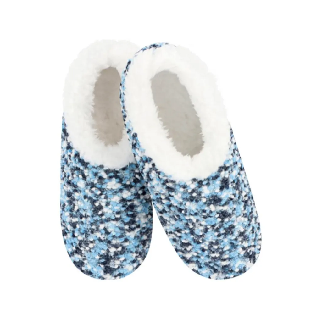 Popcorn Stitch Snoozies Slippers - Womens