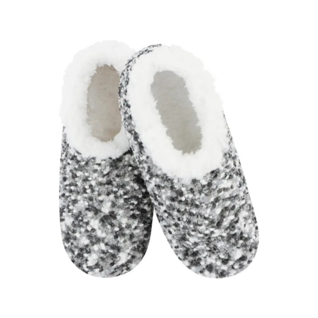 Popcorn Stitch Snoozies Slippers - Womens