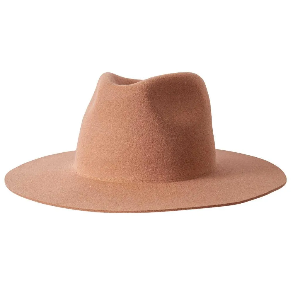 Rancher | Womens Wide Brim Felt Fedora Hat