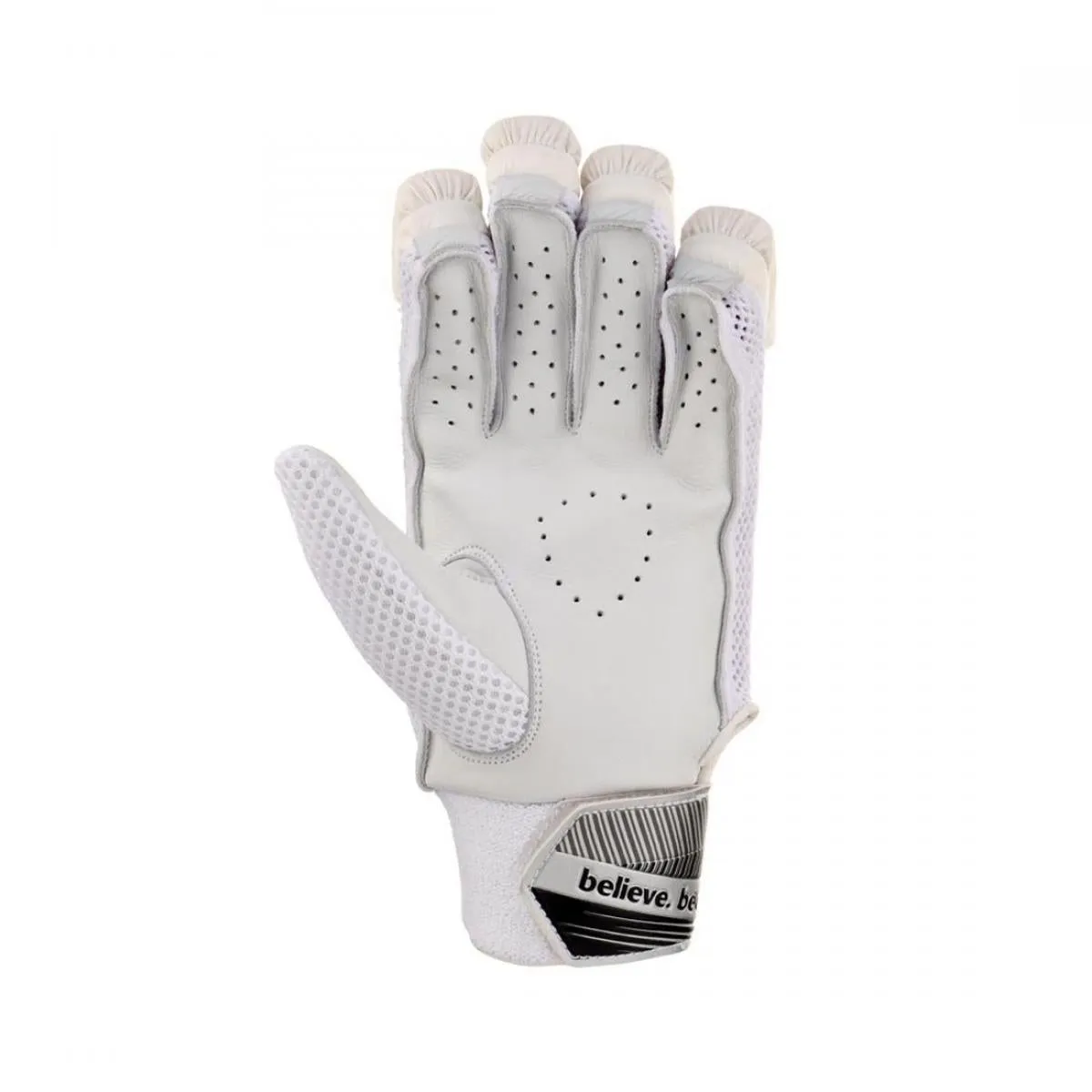 SG Litevate White Cricket Batting Gloves