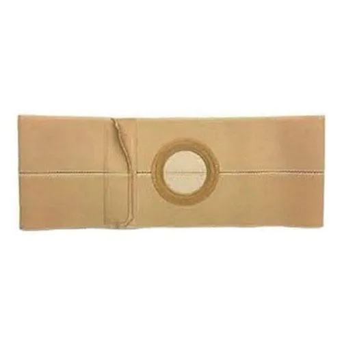 Special Nu-Form 6" Beige Support Belt 3-3/8" x 3-5/8" Cloth Bias Ring Waist 32"-35" Medium, Cool Comfort Elastic