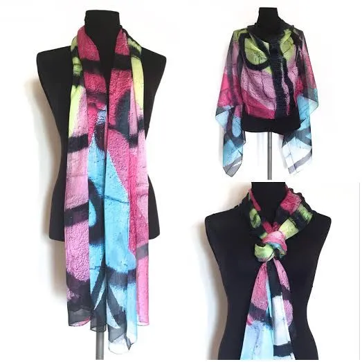 Summerhill - Silk Scarf