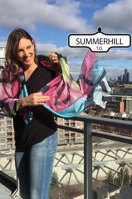 Summerhill - Silk Scarf