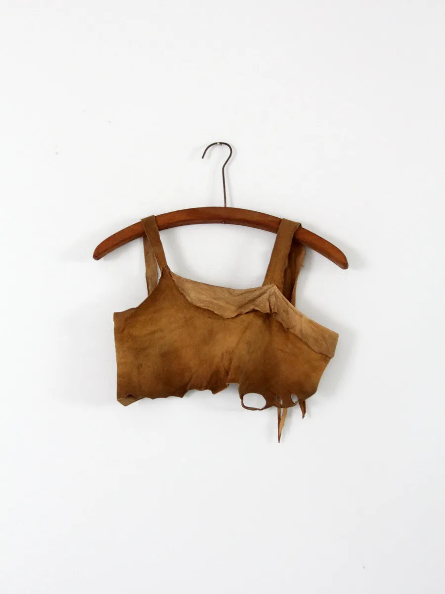 vintage Native American buckskin top