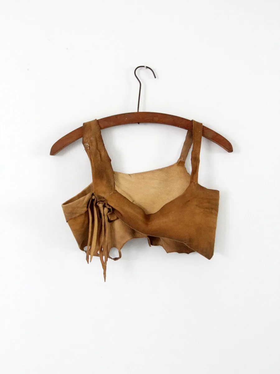 vintage Native American buckskin top