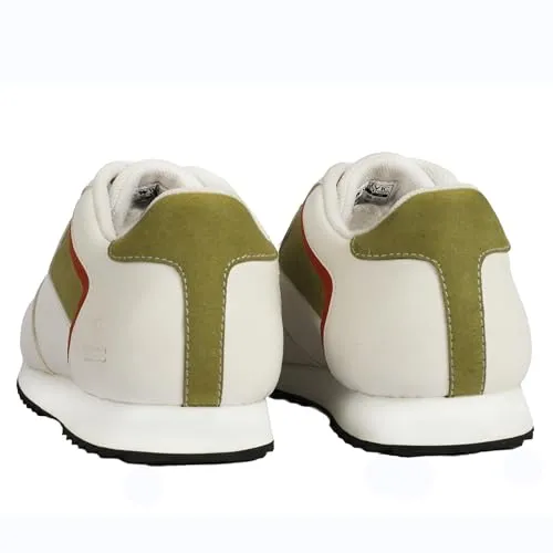 WELVIC Ketty White and Green Sport Shoes for Women (UK Size - 6)