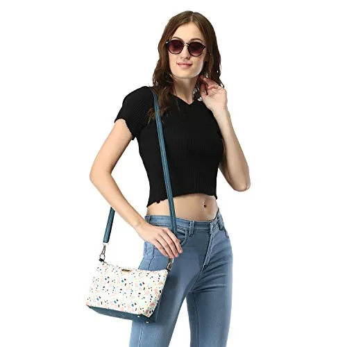 WOMEN MARKS WOMEN'S SLING BAG (BLUE 2)